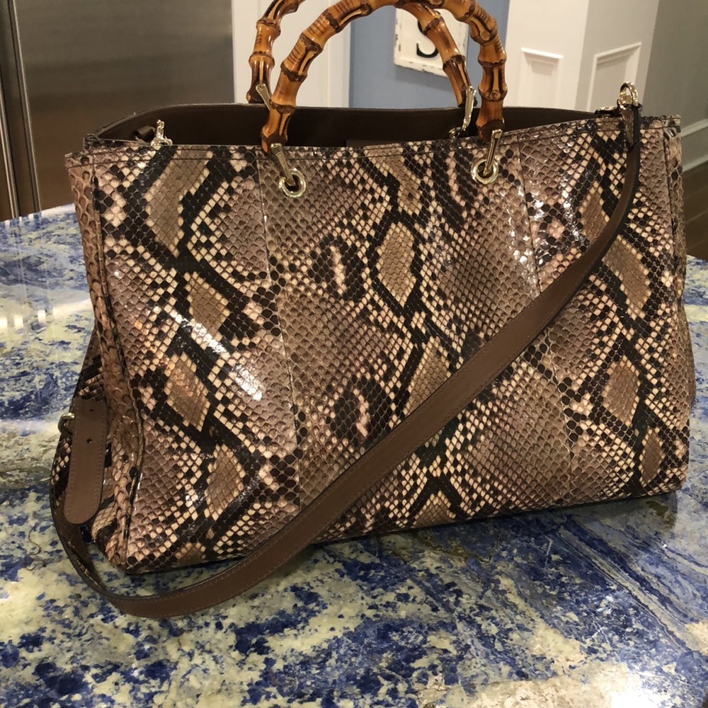 Gucci Cipria Acero Bamboo Handle w/ TAGS, NEW!